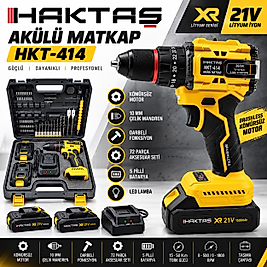 Haktaş Akülü matkap HB-HKT-414