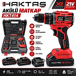 Haktaş Akülü matkap HB-HKT-414-K