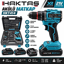 Haktaş Akülü matkap HB-HKT-414-M